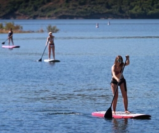Paddle surf lac Carcan